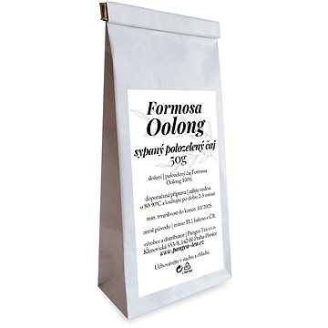 

Pangea Tea polozelený sypaný čaj Formosa Oolong 50 g