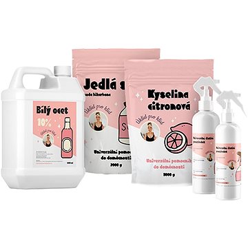 

Úklid pro klid Startovací balíček pro eko úklid