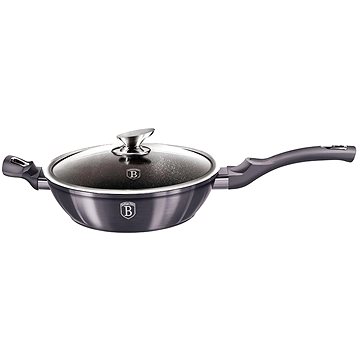 

BERLINGERHAUS Pánev hluboká s poklicí 32 cm Carbon Pro Line dlouhá rukojeť