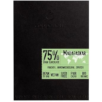 

Madagaskar 75%, hořká čokoláda, BIO