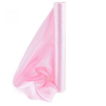 

PartyDeco Satén 36 cm/9 m světle růžový