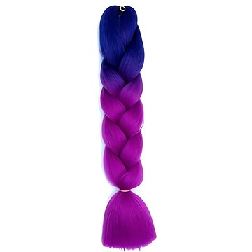 

Verk 18268 Vlasy Kanelové syntetické Copánky fialové