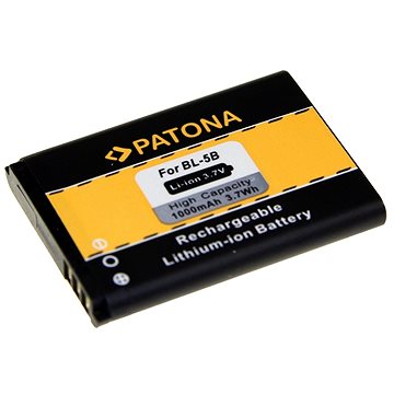 

PATONA pro Nokia BL-5B 1000mAh 3.7V Li-Ion