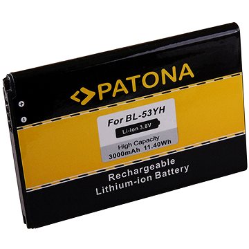 

PATONA pro LG D855 3000mAh 3.8V Li-Ion BL-53YH