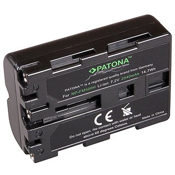 

PATONA pro Sony NP-FM500H 2040mAh Li-Ion Premium