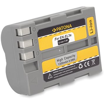 

PATONA pro Nikon EN-EL3E 1300mAh Li-Ion