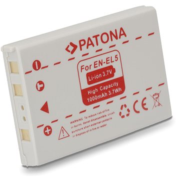

PATONA pro Nikon EN-EL5 1000mAh Li-Ion