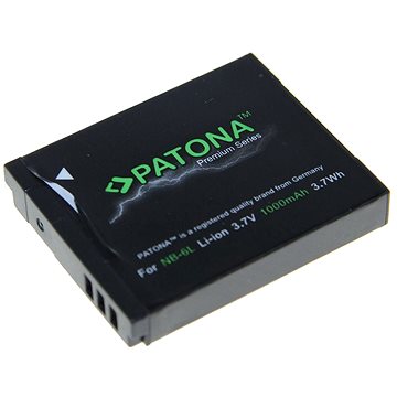 

PATONA pro Canon NB-6L 1000mAh Li-Ion Premium