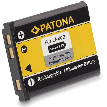 

PATONA pro Olympus Li-40B / Li-42B 500mAh Li-Ion, Fuji NP-45
