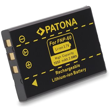 

PATONA pro Fuji NP-60 1050mAh Li-Ion