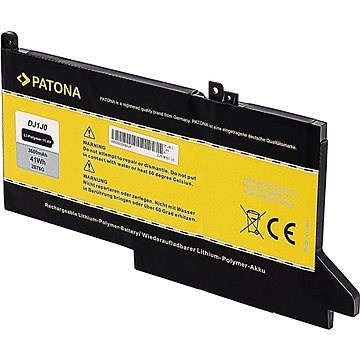 

Patona pro DELL Latitude 12 3600mAh Li-Pol 11,4V PGFX4