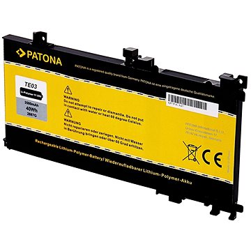 

Patona pro HP Omen 15 3500mAh Li-Pol 11,55V TE03XL