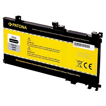 

Patona pro HP Omen 15 AX200 3000mAh Li-Pol 15,4V TE04XL