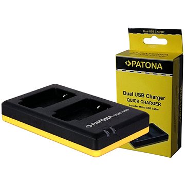 PATONA  Foto Dual Quick Panasonic DMW-BLC12  