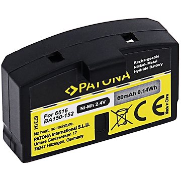 

PATONA baterie pro sluchátka Sennheiser BA150/BA151/BA152 60mAh Ni-Mh 2,4V