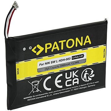 

PATONA baterie pro Nintendo Switch Lite HDH-003 3500mAh Li-Pol 3,8V