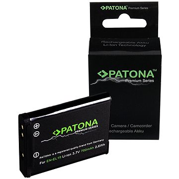 

PATONA pro Nikon EN-EL19/EN-EL19A 700mAh Li-Ion Premium