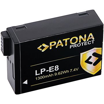 

PATONA pro Canon LP-E8/LP-E8+ 1300mAh Li-Ion Protect