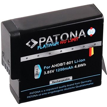 

PATONA pro GoPro Hero 5/6/7/8 1250mAh Li-Ion Platinum