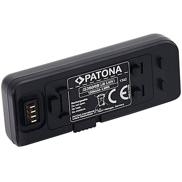 

PATONA pro Insta 360 One R 1200mAh Li-Ion 3,85V IS360RB