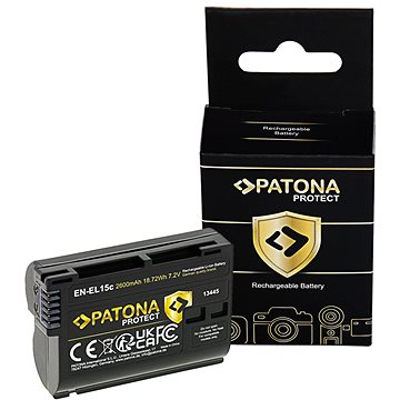 

PATONA pro Nikon EN-EL15C 2600Ah Li-Ion Protect