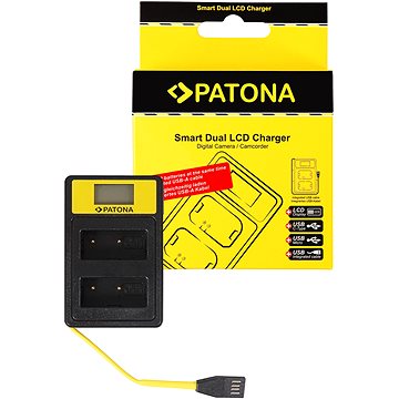 

PATONA pro Dual Fuji NP-W126 s LCD,USB