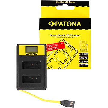 

PATONA pro Dual Canon LP-E12 s LCD,USB