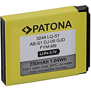 

PATONA pro DZ09, QW09, W8, A1, V8, X6, 280mAh, LQ-S1