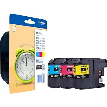 

Brother LC-125XLRBWBP Rainbow Pack