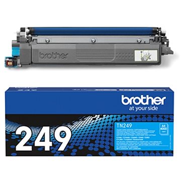 

Brother TN-249C azurový