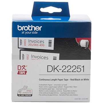 Brother DK 22251 - Papírové štítky