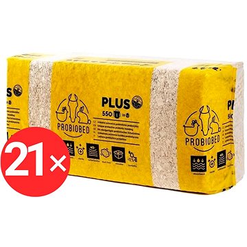 

ProBioBED PLUS ochranná probiotická bezprašná podestýlka 550 l - paleta = 21 ks