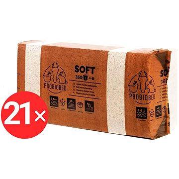

ProBioBED SOFT extra jemná sterilní podestýlka 350 l 20 kg - paleta = 21 ks