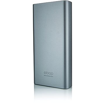 Eloop E37 22000mAh Quick Charge 3.0+ PD (18W) Grey - Powerbanka