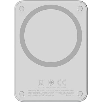 

Eloop Orsen EW50 4200mAh 15W Magsafe šedá
