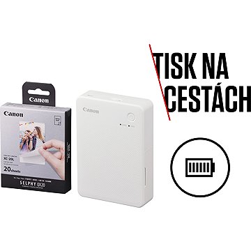 

Canon SELPHY Square QX20 bílá KIT (vč. 20ks papíru)
