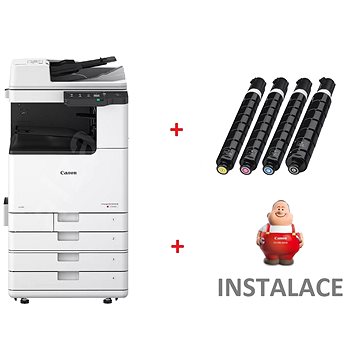 

Canon imageRUNNER C3326i + 4 tonery + jednotka AW1 + instalace