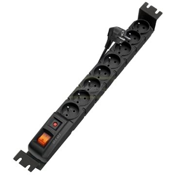 

Acar 19“ rozvodný panel s přepěťovou ochranou, 8 × 230 V, kabel 3 m