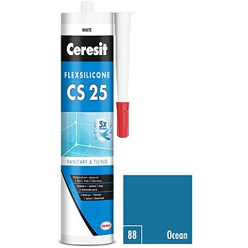 

Ceresit Sanitární silikon CS 25 ocean, 280 ml