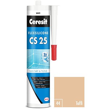 

Ceresit Sanitární silikon CS 25 toffi, 280 ml