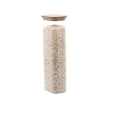 

Pebbly PKV-070 Skleněná s bambusovým víkem 2,6 l