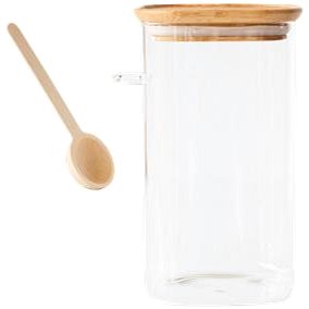 

Pebbly PKV-050 Skleněná dóza s odměrkou, 1,4 l