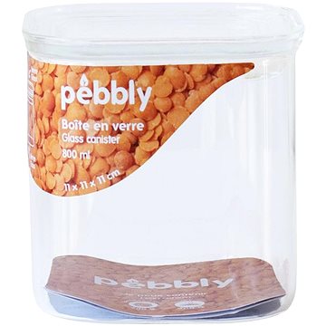

Pebbly PKV-044 Skleněná dóza, 800 ml