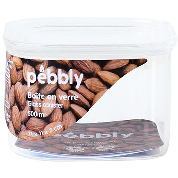 

Pebbly PKV-043 Skleněná dóza, 500 ml