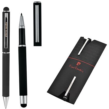 

PIERRE CARDIN CLAUDIE sada kuličkové pero + roller, černá