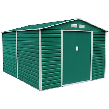 

G21 Domek zahradní GAH 1085, zelený 205 × 340 × 319 cm