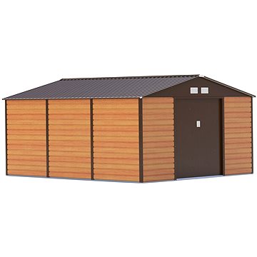 

G21 Domek zahradní GAH 1300, hnědý 205 × 340 × 382 cm