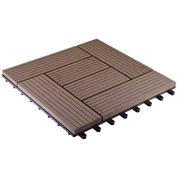 

G21 WPC dlaždice PALMYRA, indický teak 2,3 x 30 x 30 cm