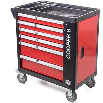 

Dílenský vozík G21 Cooper 6 černý