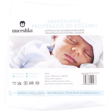 

Maceshka Prostěradlo do kočárku nepropustné
